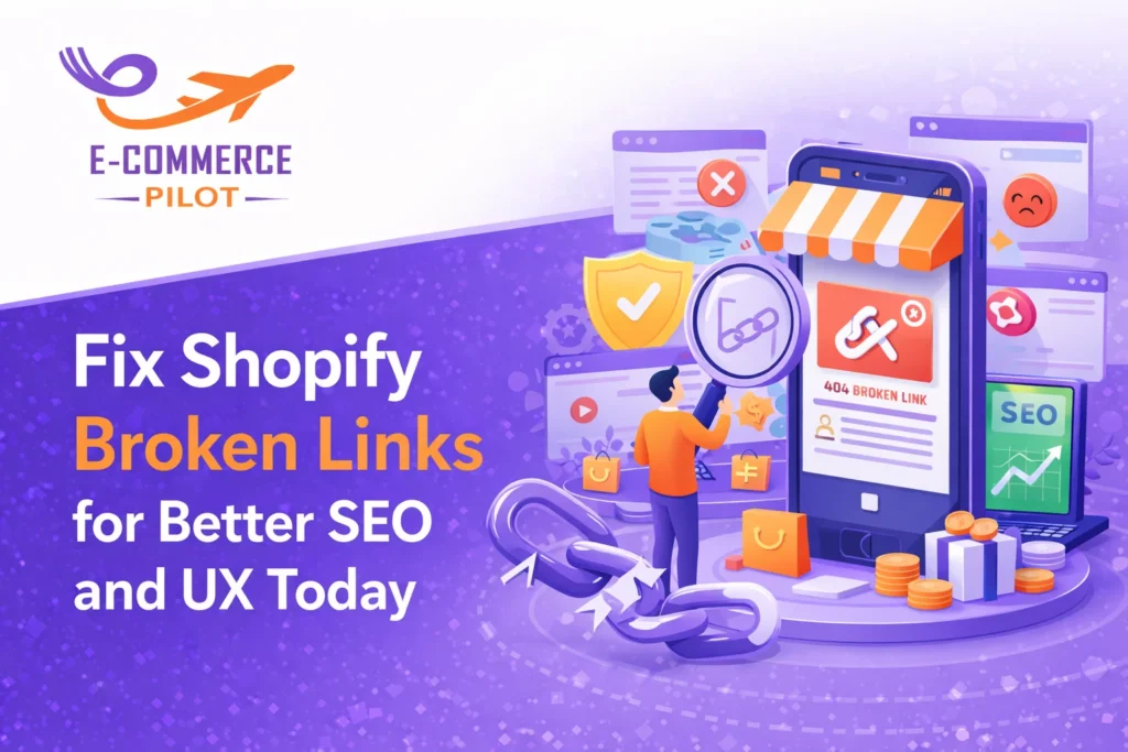 Shopify broken links