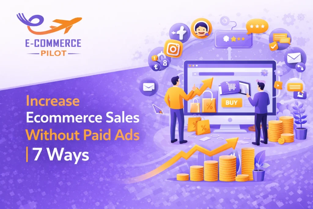 To increase ecommerce sales without paid ads