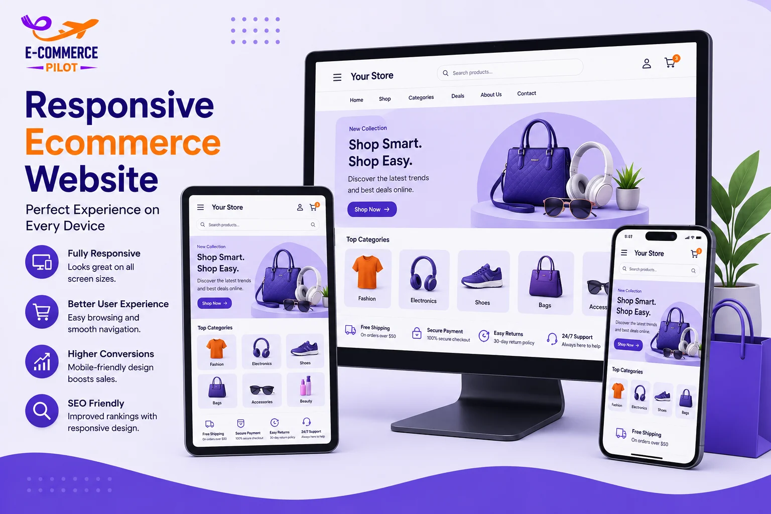 User-Friendly Online Store Design